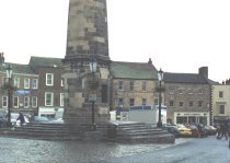 The Market Place and Obelisk, Richmond, Yorkshire - September 2004