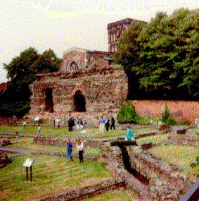 Jewry Wall and Roman Baths