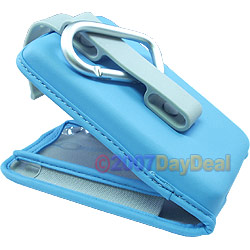 Brookstone Universal Carrying Case, Light Blue