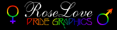 RoseLove Pride Graphics