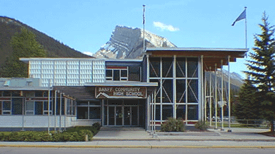 BCHS Front Entrance