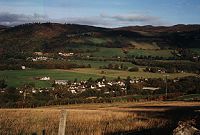 View overlooking both villages