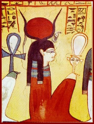 The Goddess, Athor and the Osirian Symbol