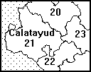 Click for a more detailed Map of Calatayud