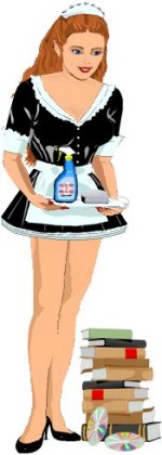 Brize as French Maid