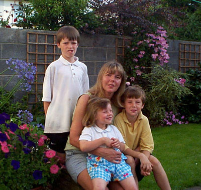 Andrew, Lynda with Aimee & Robbie