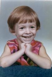 I was 3 yrs old here. 1969. I wish I still had a shirt just like that!