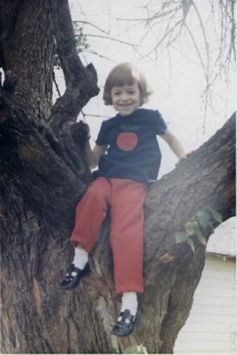 Me In The Big Tree. This photograph taken by my uncle, the talented and real Steven Chiafos.