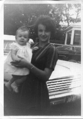 My mother, born Deborah Chiafos, and me, 1966