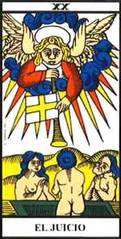 Tarot de Marsella. El Juicio