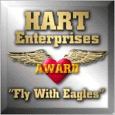 Hart Enterprises "Fly With Eagles" Award