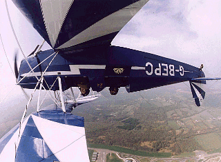 Aerobatics in a Stampe