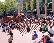 Lunch at Pioneer Square