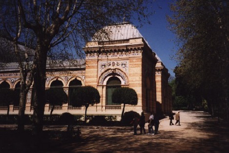 Building and trees