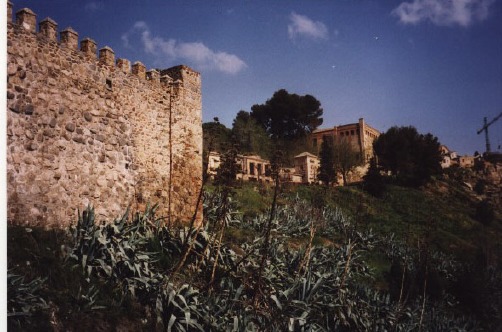 Old wall in Toledo