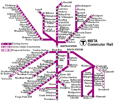 commuter rail map