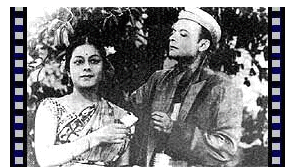 Barua with his co-star in Shesh Uttar