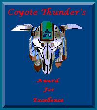 Coyote Thunder Award