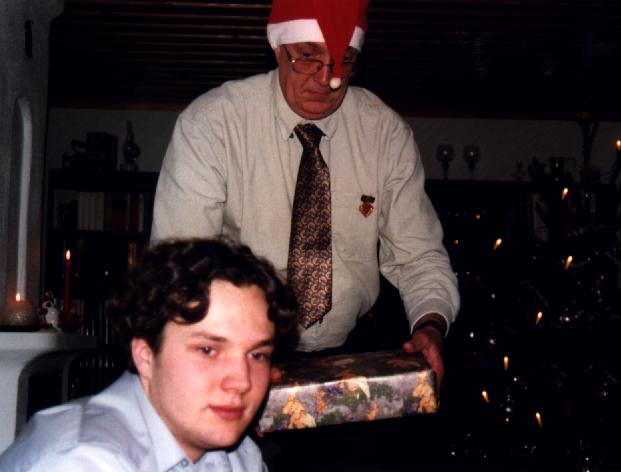 Julklappsutdelning 2000