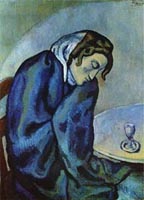 Pablo Picasso, Femme ivre se fatigue, 1902