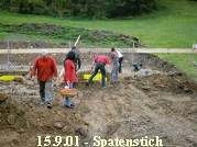 15.9.01 - Spatenstich