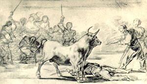 Dibujo de Goya