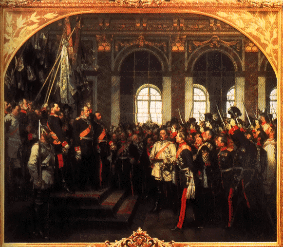 The first German Empire is proclaimed