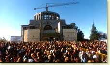 El Santuario en construccin