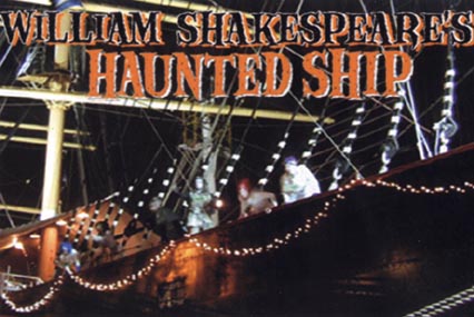 Postcard from William Shakespeare's Haunted Ship 2001