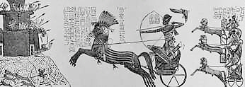 Ramses chases Hittites