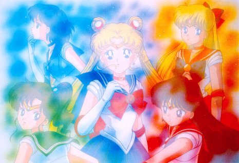 bloodtypes in Sailor Moon