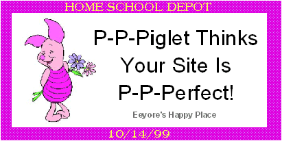 P-P-Piglet thinks your site is P-P-Perfect