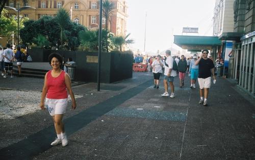 Pre-start, at QE2 Square