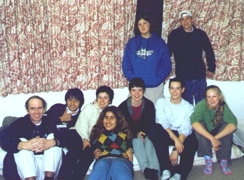 Our hosted students, 2001