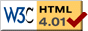 Valid HTML 4.01! (except for Geocities pop-up ad)