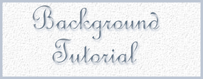 Background Tutorial