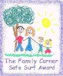 The family corner safe surf award