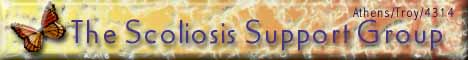 The Scoliosis Support Group Banner