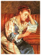 Cassat:  Woman Reading