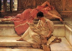 Alma-Tadema:  A Reading from a Favorite Poet