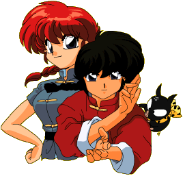 Ranma, Ranma-chan, and P-chan