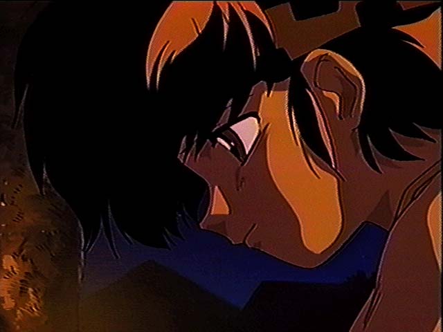 dramatic head shot of Ryoga