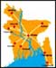 Map of Bangladesh