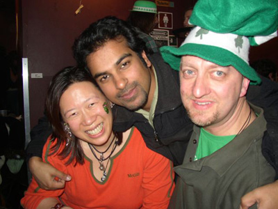 Debra, Nadeem, Steve