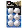 Butterfly MK Three Star White Table Tennis Balls