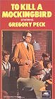 To Kill a Mockingbird (1962) (VHS) Starring: Gregory Peck, Mary Badham Director: Robert Mulligan