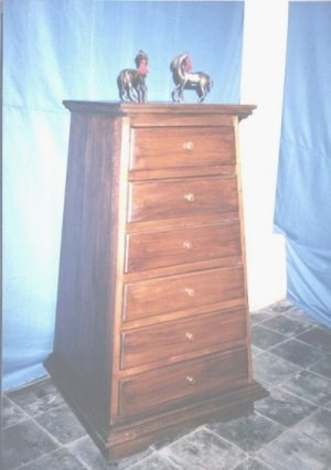 Bedside of 6 drawers