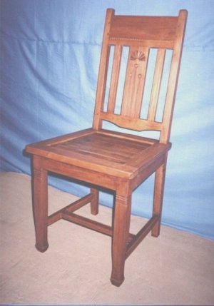 Old style of dining chair