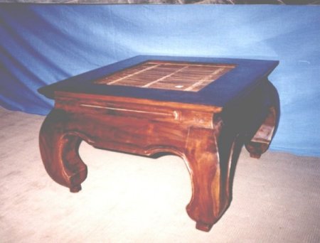 Small opium table