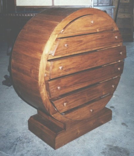 Round shape of Arsip drawers ( 6 drawers )